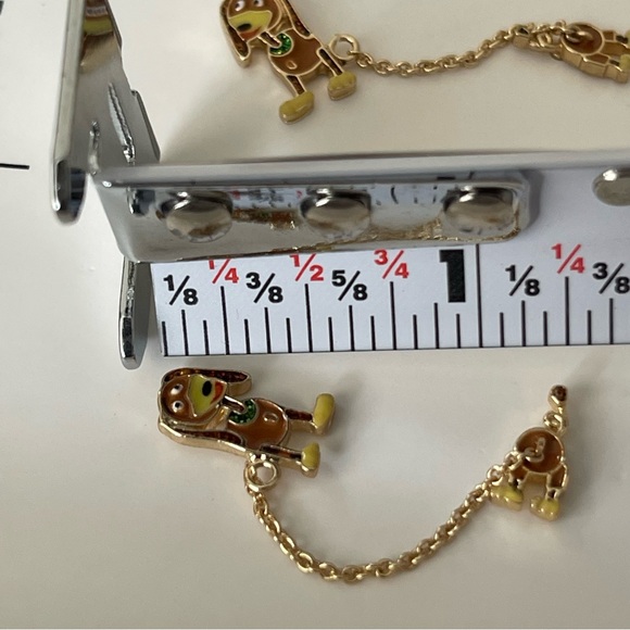 NIB Baublebar Pixar Disney slinky dog toystory double post earrings - Picture 6 of 11